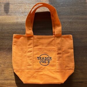 Trader Joe's Orange Tote Bag